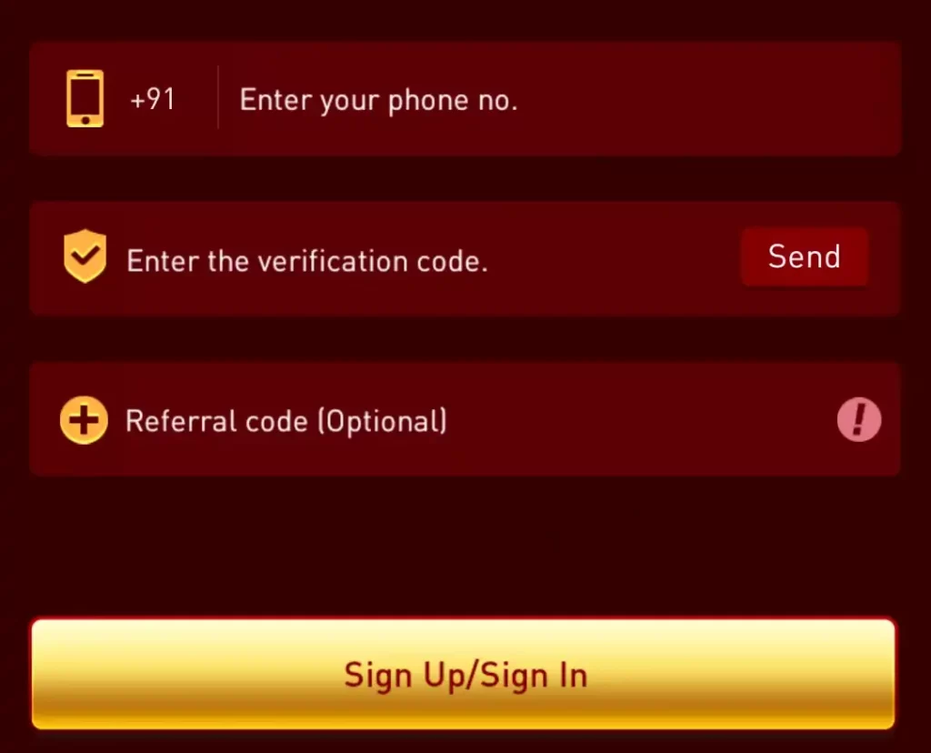 register and login